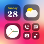 icon Color Widgets, Theme: iWidgets