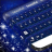 icon Dark Blue Theme for Keyboard 1.279.13.78