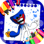icon Poppy Playtime Coloring Horror