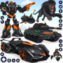 icon Flying Muscle Car Transform Robot