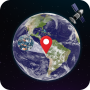 icon Earth Map Satellite