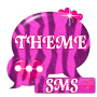 icon Pink Zebra GO SMS Theme