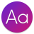 icon Fonts Aa 17.7