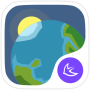 icon Home Planet Theme