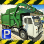 icon 3D Garbage Truck Parking