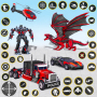 icon Dragon Robot Police Truck Game