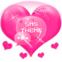 icon Pink Love Theme GO SMS Pro