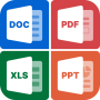 icon Word, PDF, XLS, PPT: A1 Office