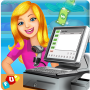 icon Supermarket Cash Register Sim: Manager & Cashier