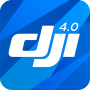 icon DJI GO 4--For drones since P4