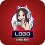 icon Logo Esport Maker For Girls |