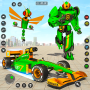 icon Dragonfly Robot Car Transform
