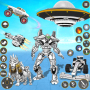 icon Spaceship Robot Transportation Game