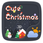 icon Cute Christmas Style GO Weather EX