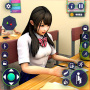 icon School Girl Life Simulator 3D