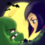 icon Girl vs Zombie Run Game