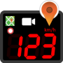 icon Speedometer GPS dashboard + Map & Dashcam & Stats