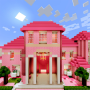 icon Map Pink Princess House for MCPE