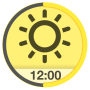 icon Solar Clock: Circadian Rhythm