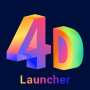 icon 4D Launcher -Lively 4D Launche