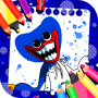 icon Poppy Coloring Playtime Horror