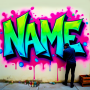 icon Graffiti Name Logo Maker