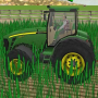 icon Village Farm Tractor Drive Sim