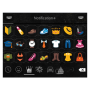 icon Emoji Keyboard+ Black Grape