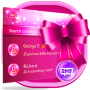 icon Pink Bow SMS 4K HD