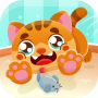 icon Cute cat games for children from 3 to 6 years