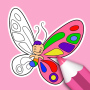 icon Butterfly Coloring Pages