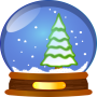 icon Christmas stickers pack