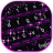 icon Black and Purple Keyboard 1.279.13.97