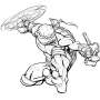 icon How to draw TMNT