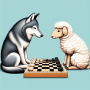 icon Wolf and Sheep