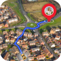 icon GPS Satellite View Navigation