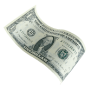 icon Millionaire money rain