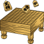 icon Japanese Chess (Shogi) Board