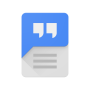 icon Google-enjin vir teks-na-spraak