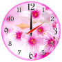 icon Cherry Blossom Clock