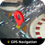 icon GPS Navigation- Satellite View