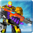 icon Gangster Super Transform Robot Flying Car Robo War 1.0