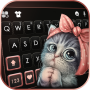 icon Cute Bow Cat
