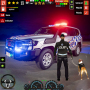 icon Rear Police Car Chase Game 3D