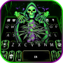 icon Green Neon Reaper Keyboard Background