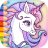 icon Unicorns Coloring 2.2