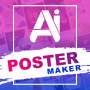 icon Ai Poster Maker, Flyers Design