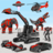 icon Excavator Robot Car Game-Dino 1.8.3