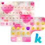 icon Pink Love Cloud Keyboard Theme