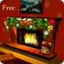 icon 3D Christmas Fireplace HD Live Wallpaper